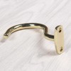 POFET 2pcs Snooker Hook Gold Snooker Billiard Table Cue Brass