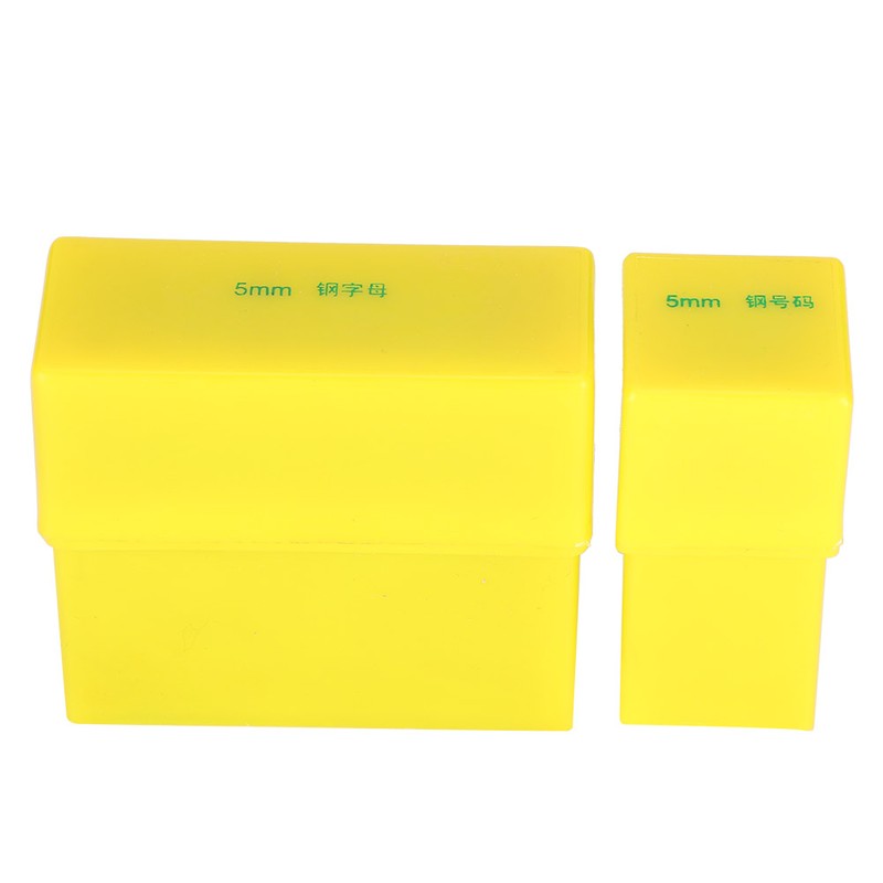 36Pcs Stamping Punch Tool Number(0‑9) Letter (A‑Z‑&amp;) High Carbon Steel