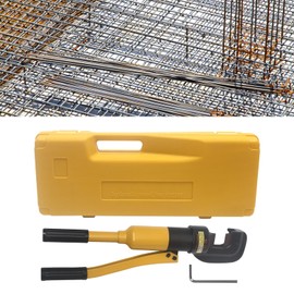 CNCEST 8 Ton Hydraulic Rebar Cutter, Handheld 4-16mm Rebar Cutters Portable, Pro Hydraulic Rebar Cutter Handheld Steel Bolt Cutting Tool with Box