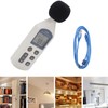 HY‑1361 Digital Sound Level Meter Handheld LCD Screen USB Decibel