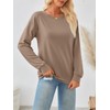 Trendy Queen Womens Sweatshirts Crewneck Hoodies Casual Sweaters Long Sleeve
