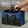 WINHUNT Tool Bag, Multi-pockets Tool Organiser, 600 Denier Blue DIY