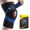 CAMBIVO Knee Brace with Side Stabilizers & Patella Gel Pads,