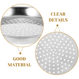 ABOOFAN Dampfkorb aus Edelstahl zum Dampfgaren von Meeresfrüchten und Muffins, geeignet für Töpfe und Woks, Küchenzubehör