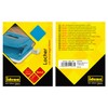 Idena 11537 Metal Hole Punch, Stop Rail with Format Display,