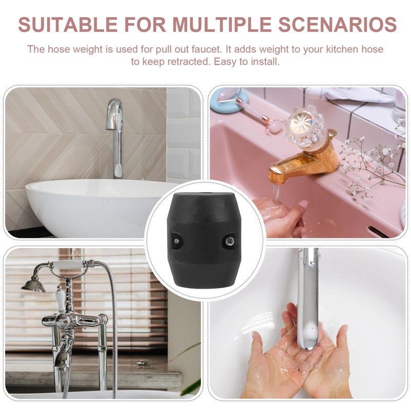 HEMOTON Faucet Weight Ball Pulldown Sink Hose Tap Weight Replacement