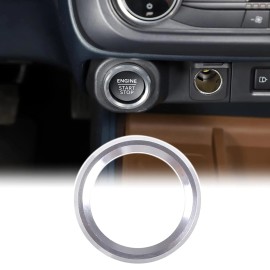 necar2020 Push Start Button Key Ignition Starter Knob Ring Cover For Ford Maverick 2022+