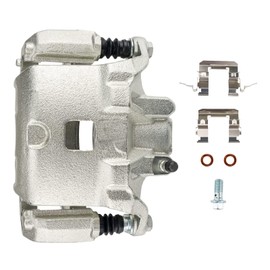 KAX Disc Brake Caliper Assembly with Fit for Nissan Altima 2005-2006 2.5L 3.5L, Altima 2002-2004, Nissan Maxima 2002-2003, INFINITI I35 2002-2004, Front Left Driver Side