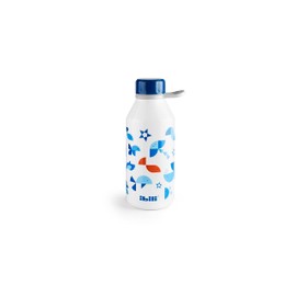 IBILI - Minimal 350 ml Water Bottle for Liquids, Stainless Steel 18/10, Double Walled