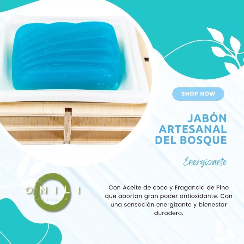 Sheló Nabel Jabón Artesanal Del Bosque 100gr /refrescante / Sheló