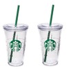 Starbucks Grande Insulated Travel Tumbler 16 OZ Double Wall Acrylic