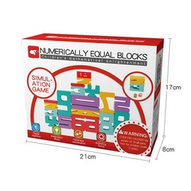 Dr. MUYA Zahlenbausteine, Spielzeug ab 2 3 4 5 Jahren, Montessori Spielzeug 2 Jahre, Geschenk für Kinder