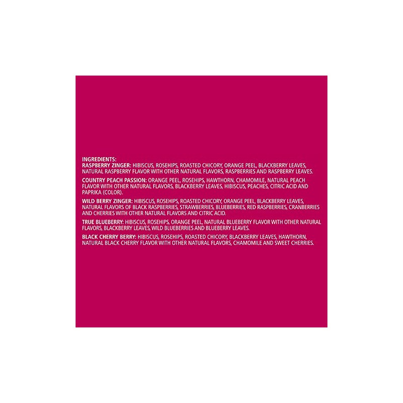 Celestial Seasonings Fruit Tea Sampler, 18 Count (Pack of 2)