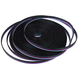 LEDENET 22AWG 5pin 33FT 10m Extension Cable Line Flexible Wire Extension Conductor Cord for 5 Color RGBW LED Strip Lights Wire 3528 5050