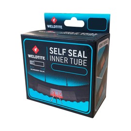 WELDTITE Self Sealing Bike Inner Tube - 27.5”/650B x 2.00-2.50, Schrader Valve