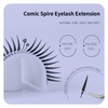 ANNAFRIS ComicFox, 0.07D, 9-13 Eyelash Extensions, Artificial Eyelash Clusters, Volume