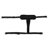 Wheelchair Safety Belt Restraint Harness Protective Adjustable Strap for PatientsBlack