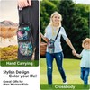 icolor Water Bottle Carrier Bag Holder 25/32/40/64oz,Adjustable Padded Shoulder &