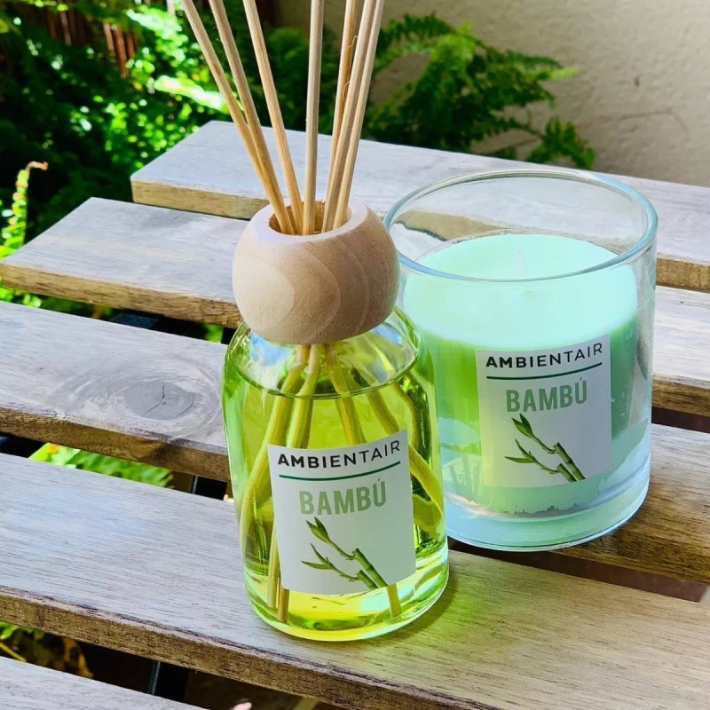 Ambientair Aromatizante Difusor Varillas Esencia Bambu 100ml Ambientair