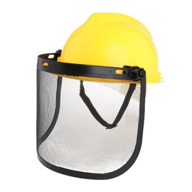 Ｂｅｓｇａ Forestry Hard Hat Face Shield with Mesh Visor for Woodworking Professional Face Guard
