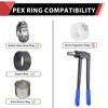 EFIELD 3/4" Pex X 3/4" Pex X 1/2" Female NPT
