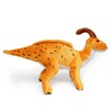 Dinosaur Parasaurolophus Cuddly Toy 35 cm Orange Plush Toy Paya