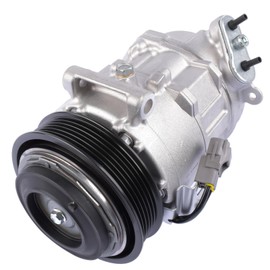 GLOSSY AUTO PARTS A/C AC Compressor with Clutch Replacement for 2014-2021 Jeep Cherokee | 2015-2017 Chrysler 200 L4 2.4L 68103197AA
