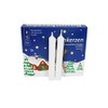 Alexander Taron Importer 32301W German Pyramids Extra White Candles Boxes