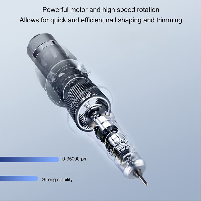 2 in 1 Electric Nail Grinding Machine Nail Glue Removal