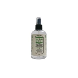 OAK & SAGE Homeopathic Leave-In Spray Conditioner With Cucumber - Unscented - 8oz, 100% Herbs/Plants, No Rinse, No Alcohol, No Chemicals - For Straight, Wavy, And Curly Hair Types