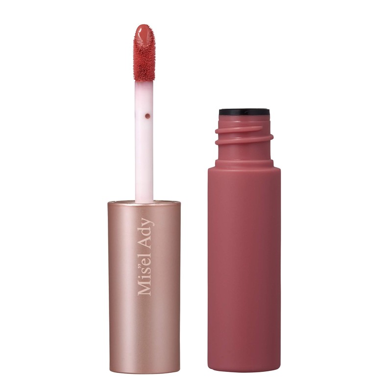 Miseleddy watery lip tint matte 02 bright pink lipstick 6ml