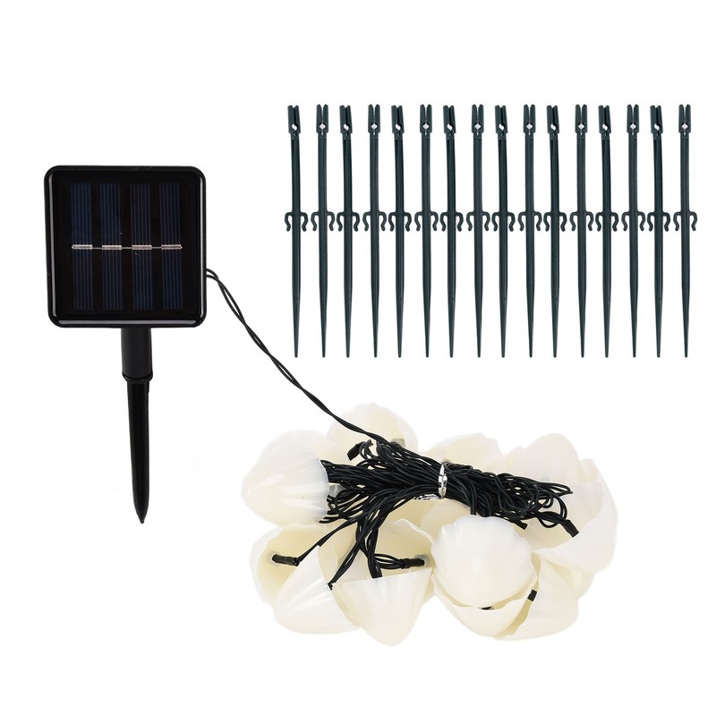 Solar Light String Waterproof Outdoor Garden Landscape Light 20LEDs 8