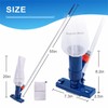Upgraded Swimming Pool Spa Jet Vacuum Cleaner with Brush &