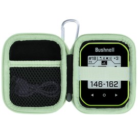 Lebakort Storage Case Compatible with Bushnell Golf Phantom 3 2 Slope/Swami KISS 2.0 Handheld Golf GPS Ragnefinder (Neon Green Case)