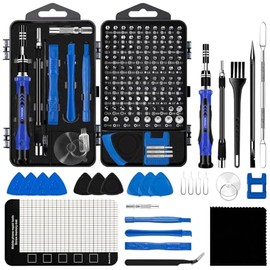 KIROGILY Juego de Desarmadores 130 en 1, para Phone, Laptop, Reloj y Gafas
