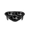 IBILI Egg Poacher Moka 15 cm, rolled steel plate Black,