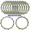 Clutch Kit & Friction Steel Plates Gasket Compatible with Suzuki