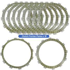 Clutch Kit & Friction Steel Plates Gasket Compatible with Suzuki GSX1300R Hayabusa 1300 1999-2007