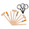 3 Sets of Excavation Tools: Archaeological Dig Tool Kit for