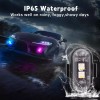 Mttzone 8PCS Wireless RGB LED Strobe Light Car Bike Motorcycle