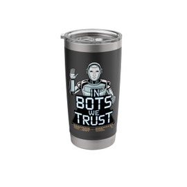 Robotics Engineering Fun for Students and Robot Enthusiasts Stainless Steel Insulated Tumbler