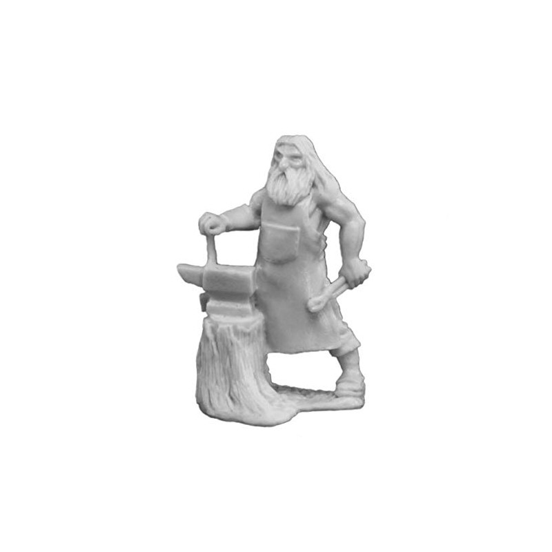 Reaper Miniatures 77142 Bones - Townsfolk Blacksmith