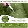 OUTTPLY Sleeping Pad for Camping, 5" Extra-Thick Camping Mat with