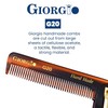 Giorgio G20 Folding Mustache and Beard Comb - Fine Tooth