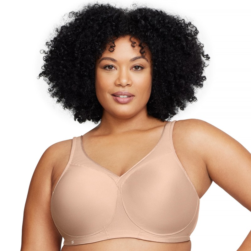 Glamorise Women's Sports Bra, skin