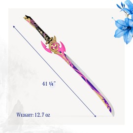 1sword Lightweight Foam Sword - Costume Accessories LARP Sword - Foam Swords for Anime Lovers, Cosplayers and Prop Sword Collectors