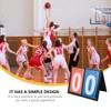 WOONEKY Scoreboard for Basketball 2- Flipper Large Numbers for Games