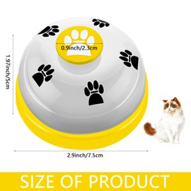 Pet Training Bells Pet Doorbells Dog Bell Press Bell Call Bell For Small Dog Cat Potty Toilet Training and Eating Communication