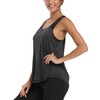 Dawnrole Top da Palestra per Donne Camicie Yoga Fitness Senza