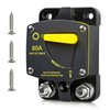 RED WOLF BS6080 80A Amp Circuit Breaker W/Manual Reset Switch